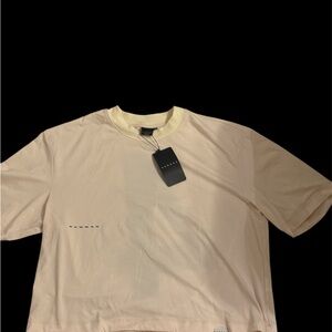 NWT Women’s SumWon T-Shirt Short Sleeve Graphic Tee, Cropped, Crewneck, Small